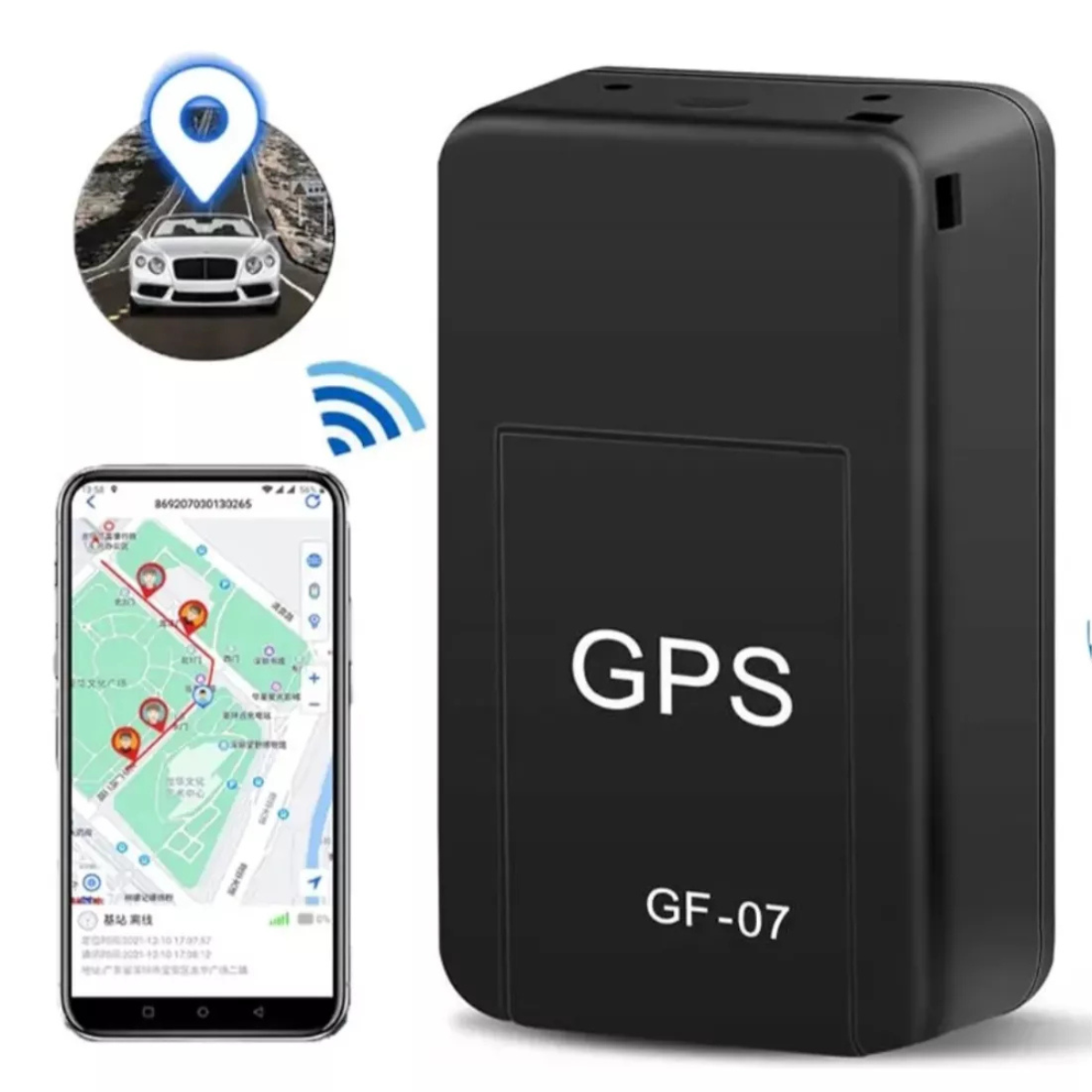 GPS Mini Localizador para Vehículos